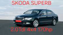 Wynajem samochodu Skoda Superb 2.0 tdi 4x4 manual