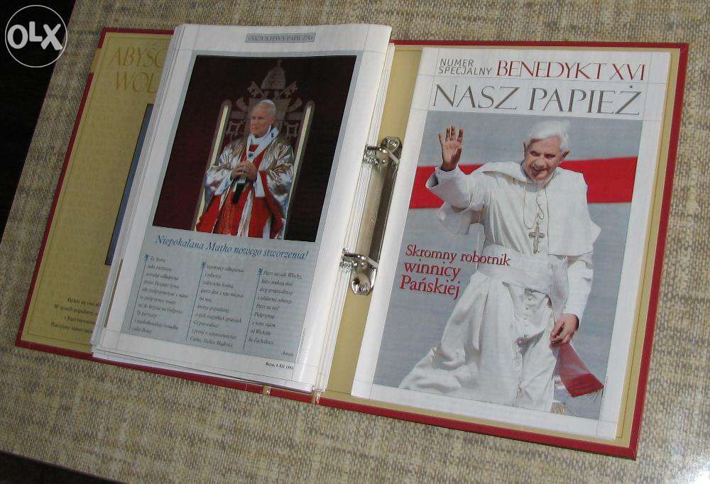 Jan Paweł II - kronika pontyfikatu komplet, medal, filmy (patrz opis)