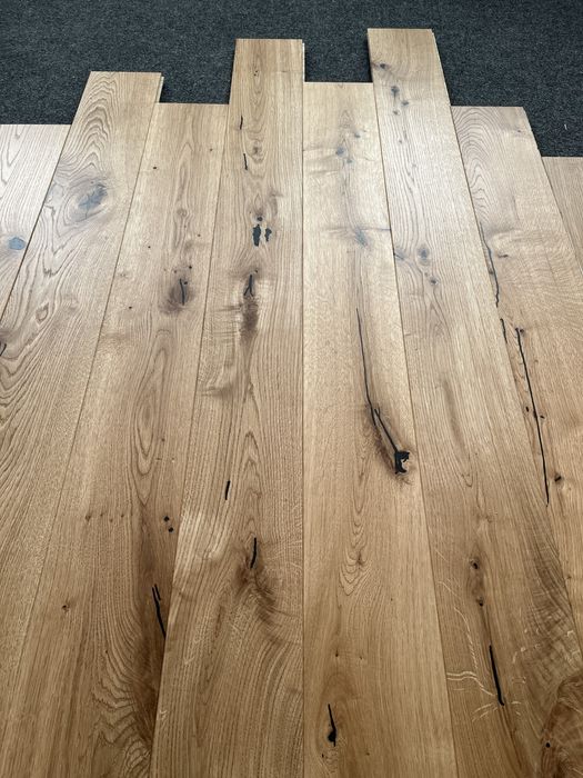 Deska Drewniana Dąb Rustic SCH 15x160x2000mm,4faza, OLEJ UVx2