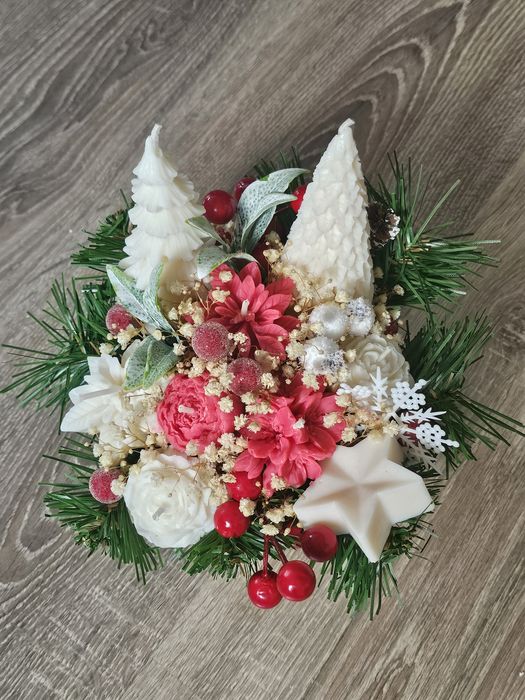 Flower box z wosku sojowego