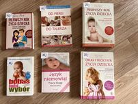 Książki żywienie dzieci, pierwszy rok życia dziecka i inne