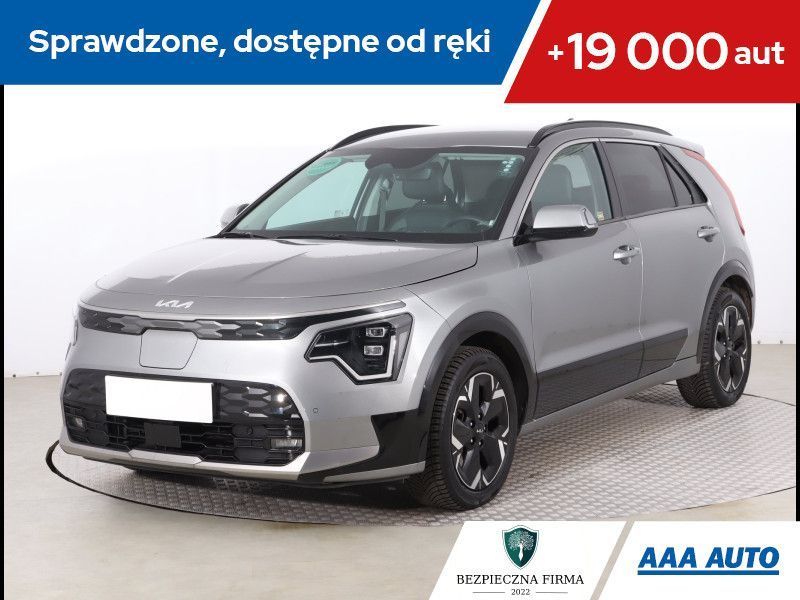 Kia Niro 64 kWh, Salon Polska, Serwis ASO, Automat, Skóra, Navi, Klimatronic,