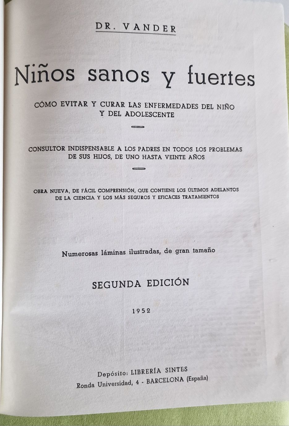Livro Dr.Vander 1952