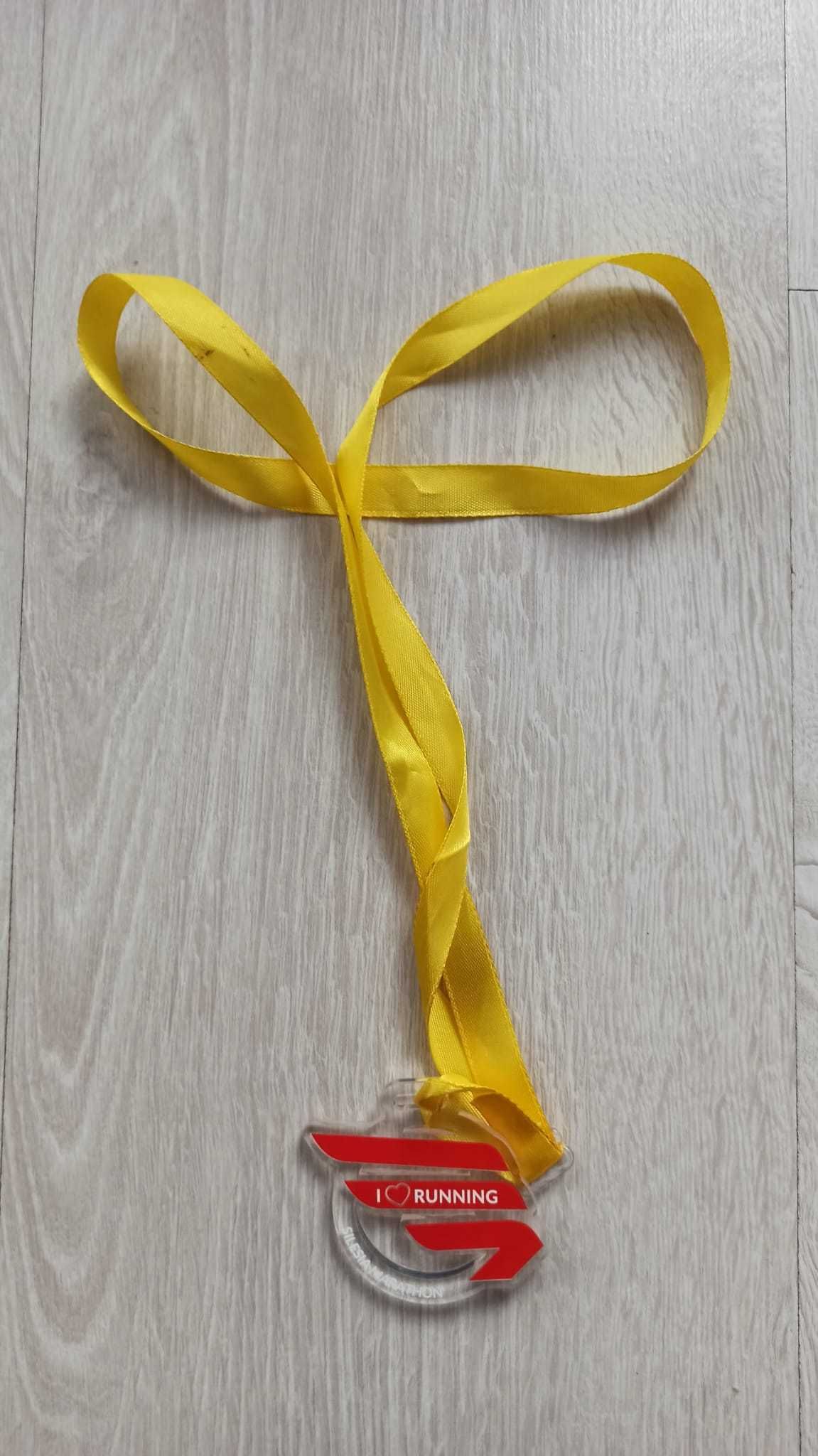Medal z biegu Silesia Marathon