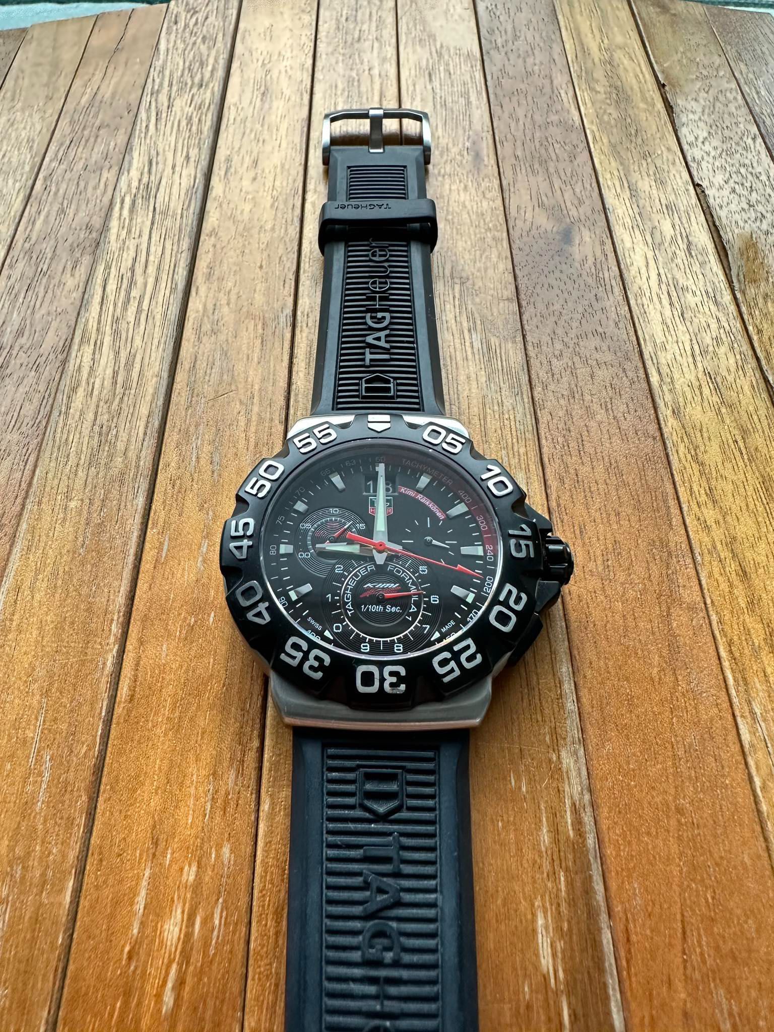 TAG HEUER Formula 1 Kimi Räikkönen Limited Edition - CAH1014.BT0718