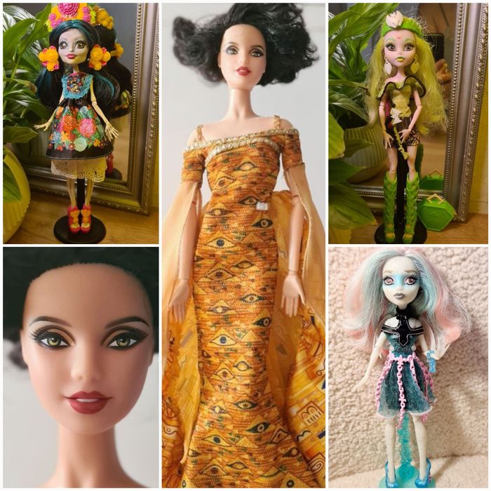 Монстер Монстр Хай МХ MH Барб Barbie лялька  Вайдона Кетті Нуар Скеліт