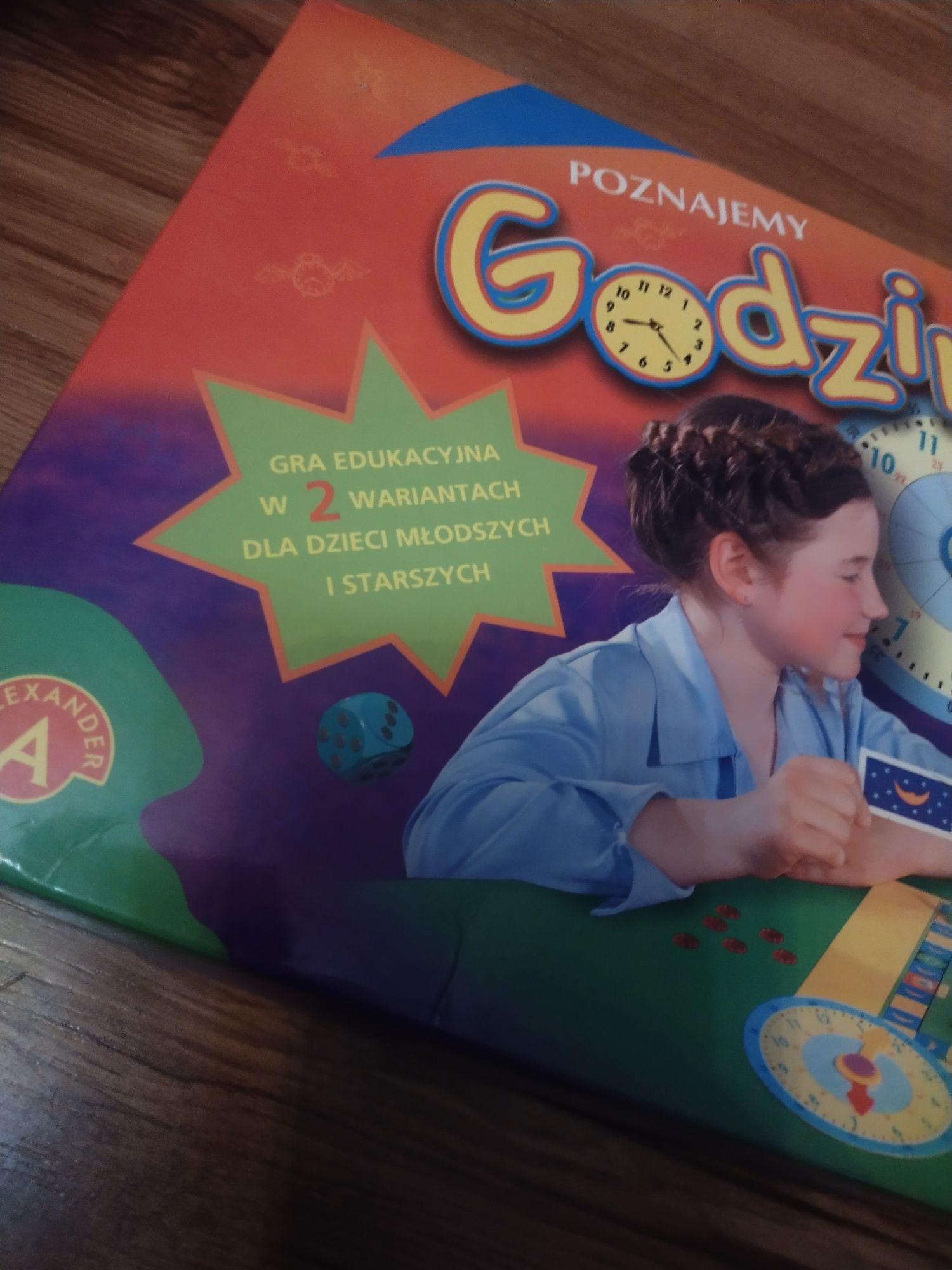 Poznajemy godziny - gra edukacyjna