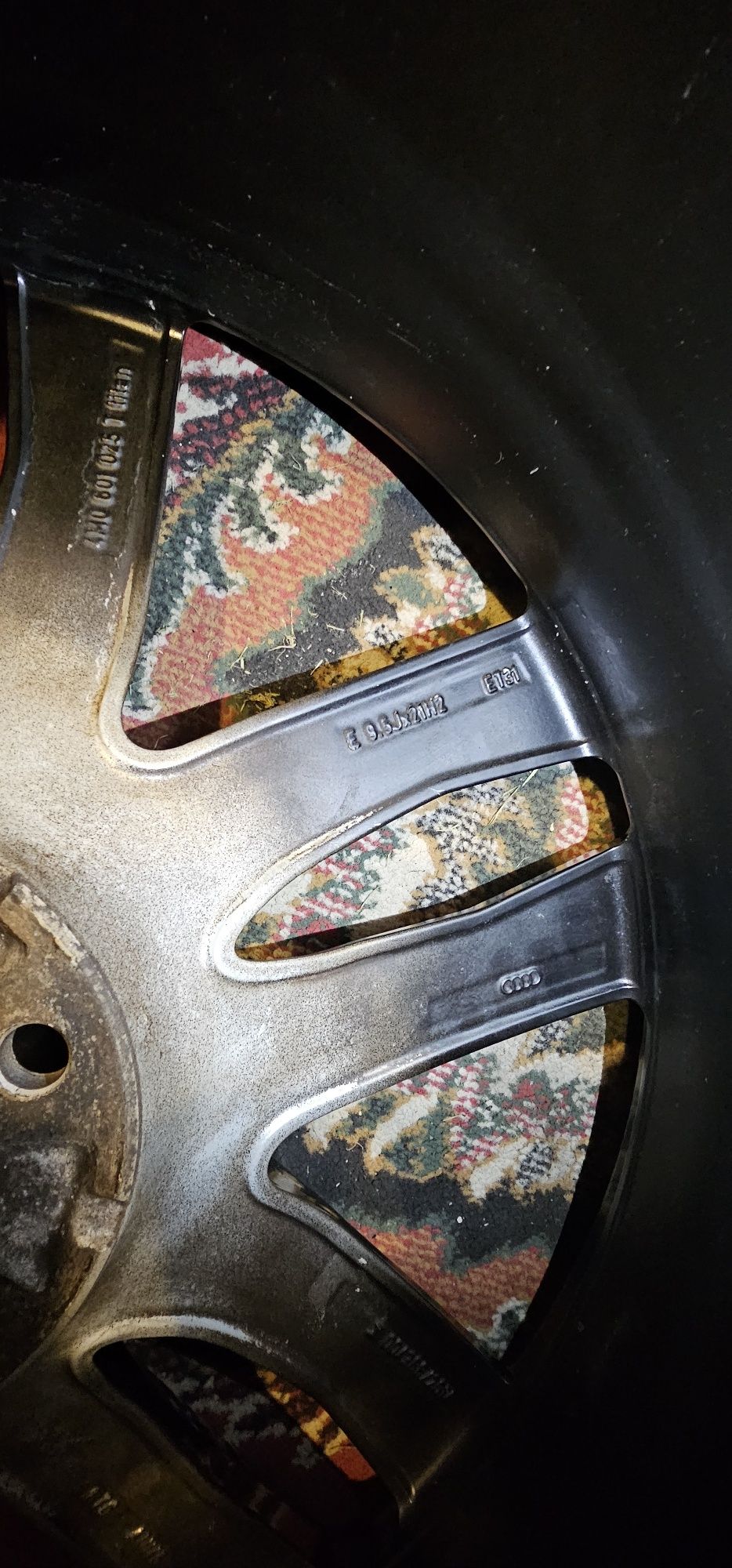 Felgi Audi 5x112 21cali z oponami oryginalne