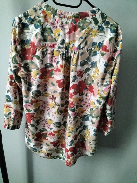 Bluzka koszula M w kwiaty