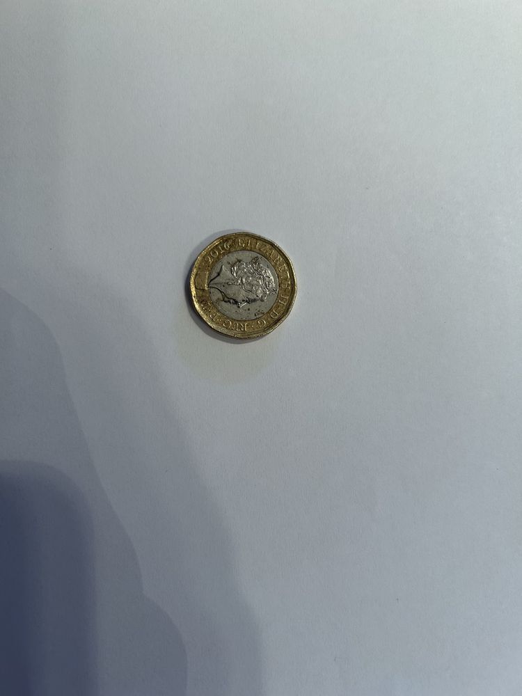 1 Pound de 2016 (Libra Uk)