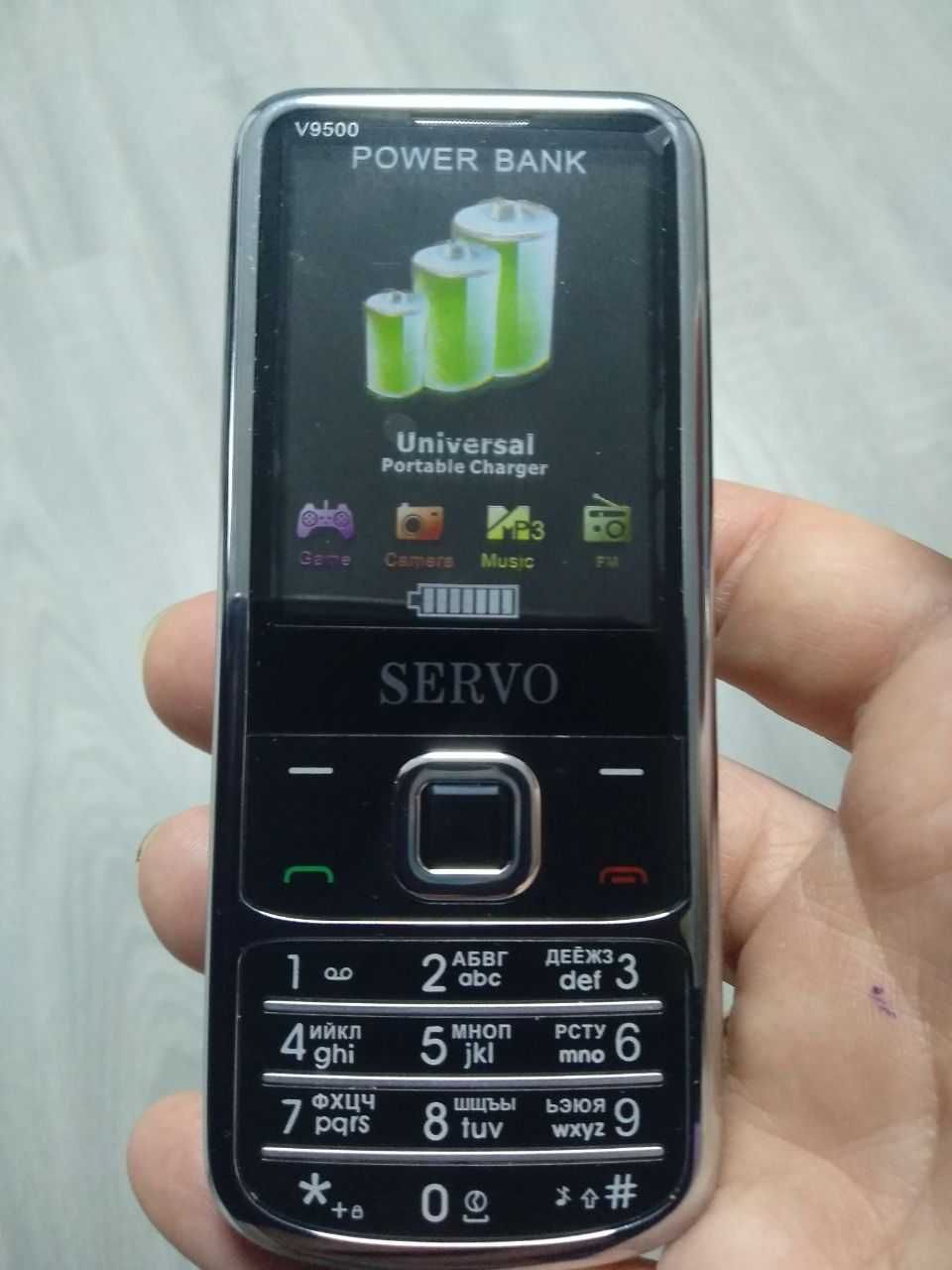 Телефон кнопочний SERVO V9500 v6700 4 SIM-карти