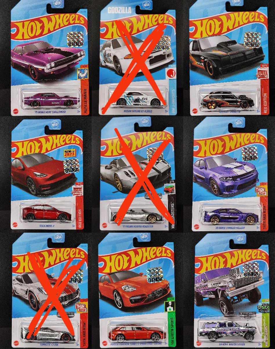 Hot Wheels Exclusive series машинки