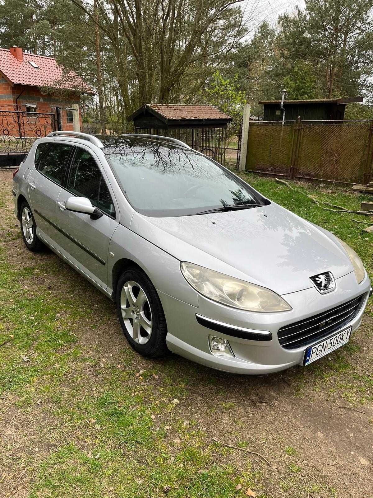 Peugeot 407 2.0HDI,super stan,bogate wyposażenie