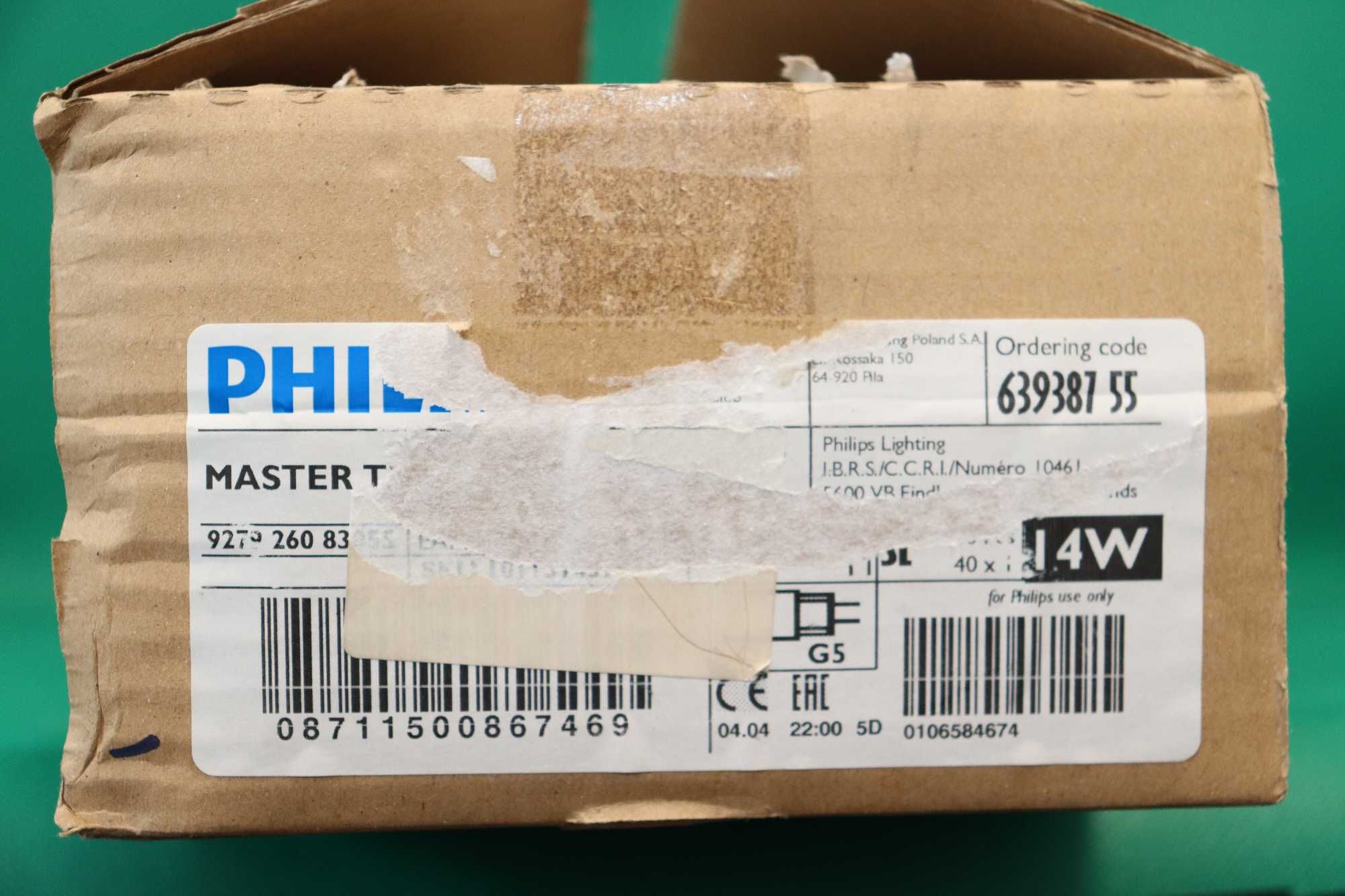 Zestaw 40 nowych świetlówek Philips Master TLE5 HE 14W/830 NAJTANIEJ !