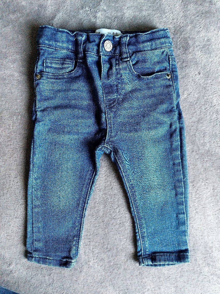 Calças Jeans Bebê Zara 6-9M