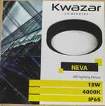 Lampa zewnętrzna sufitowa plafon, do łazienki, 18W led IP65