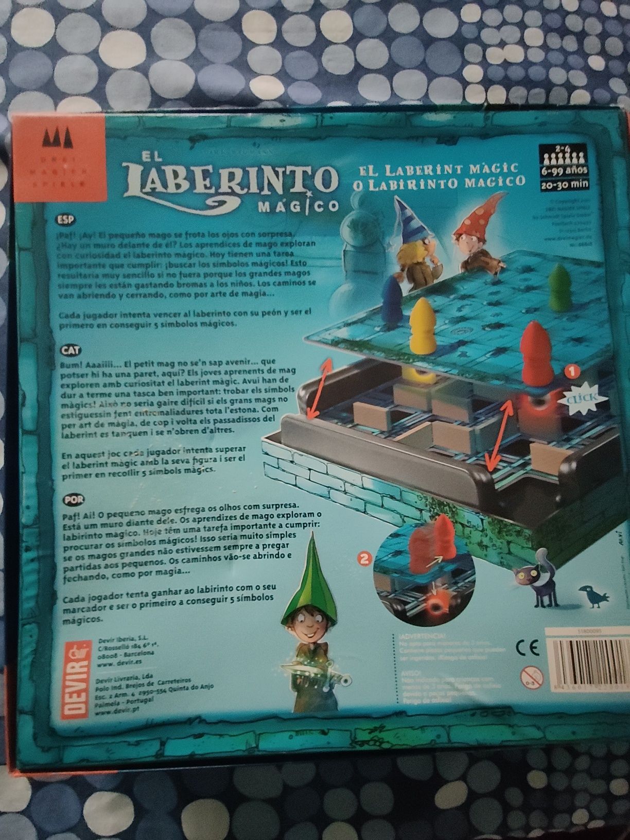 Jogo labirinto mágico