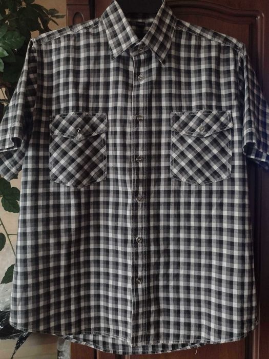 Koszula męska, kratka