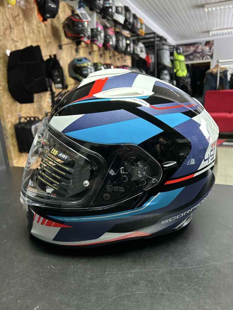 Kask Scorpion Exo 491 Abilis r. M oraz L blenda