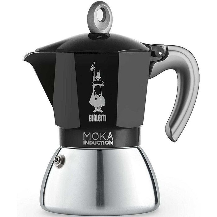 Kawiarka MOKA INDUCTION II 2tz BLACK 100ml BIALETTI indukcja