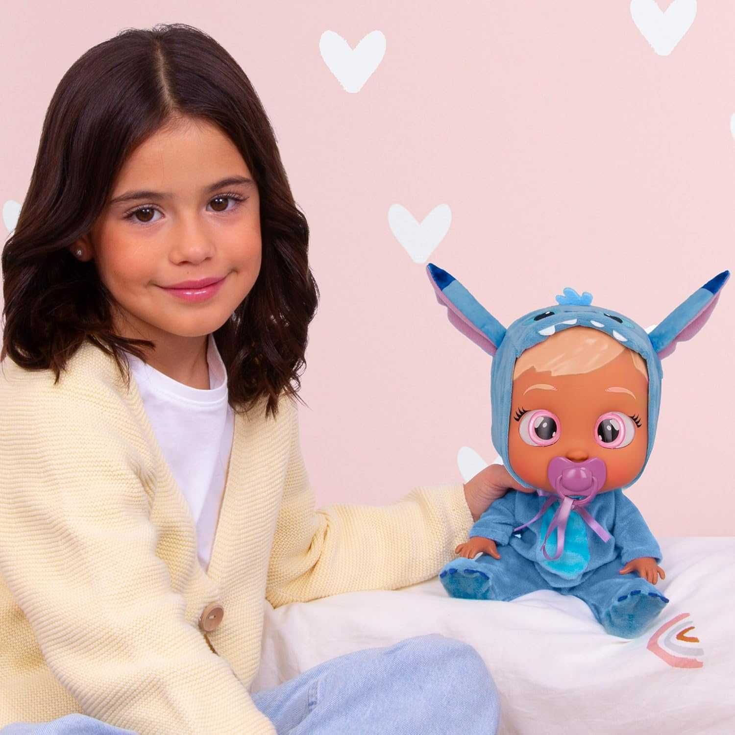 Інтерактивна Лялька Край Бебі Стіч Дісней Cry Babies Disney Stitch 30