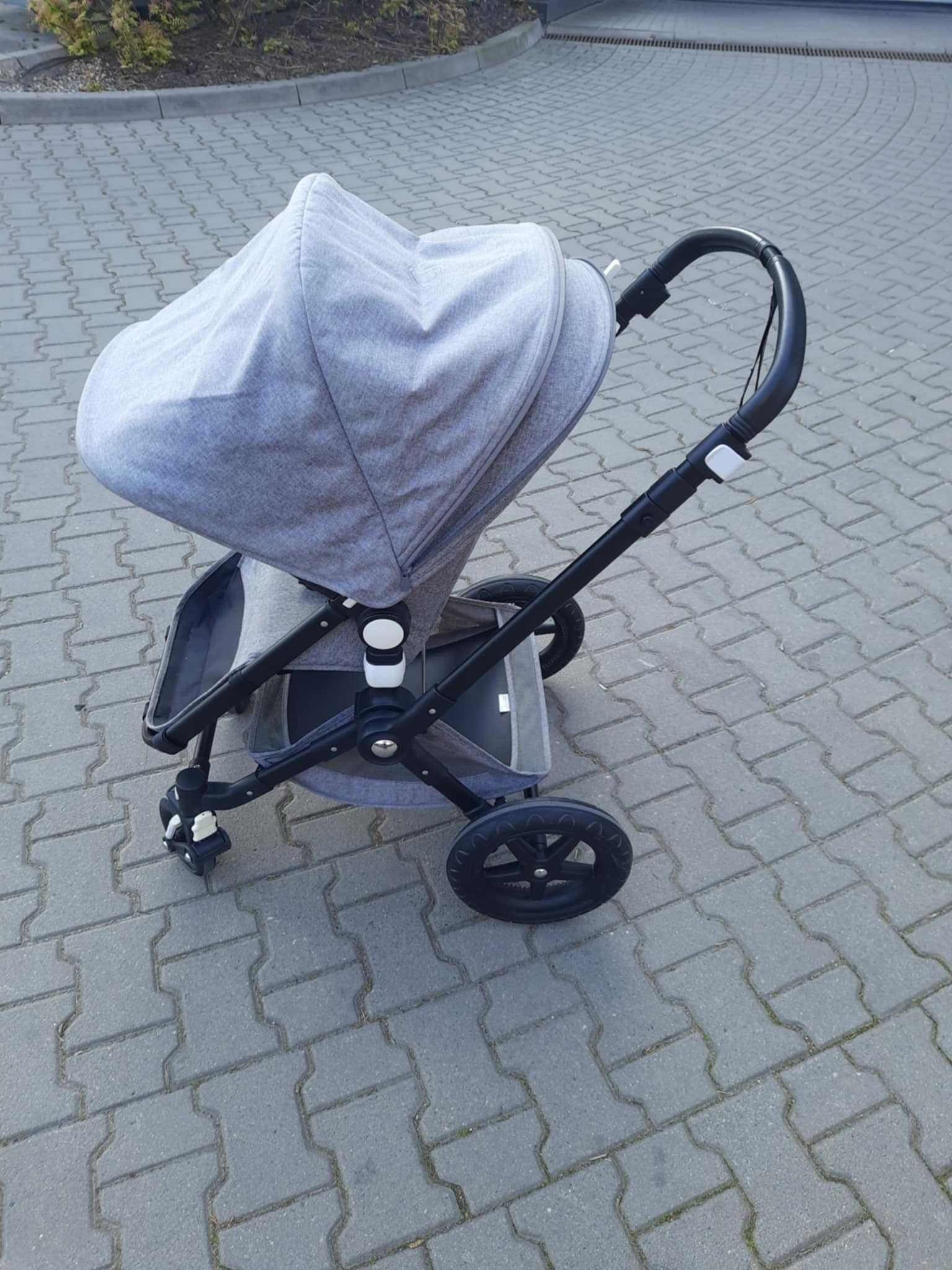 Wózek 2w1 Bugaboo Cameleon 3 Plus Grey Melange w wersji Classic
