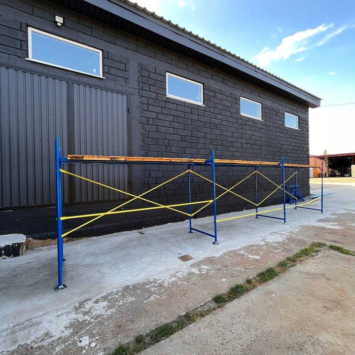 Будівельні рамні ліси 4х6 м, риштування до 40 м, строительные леса