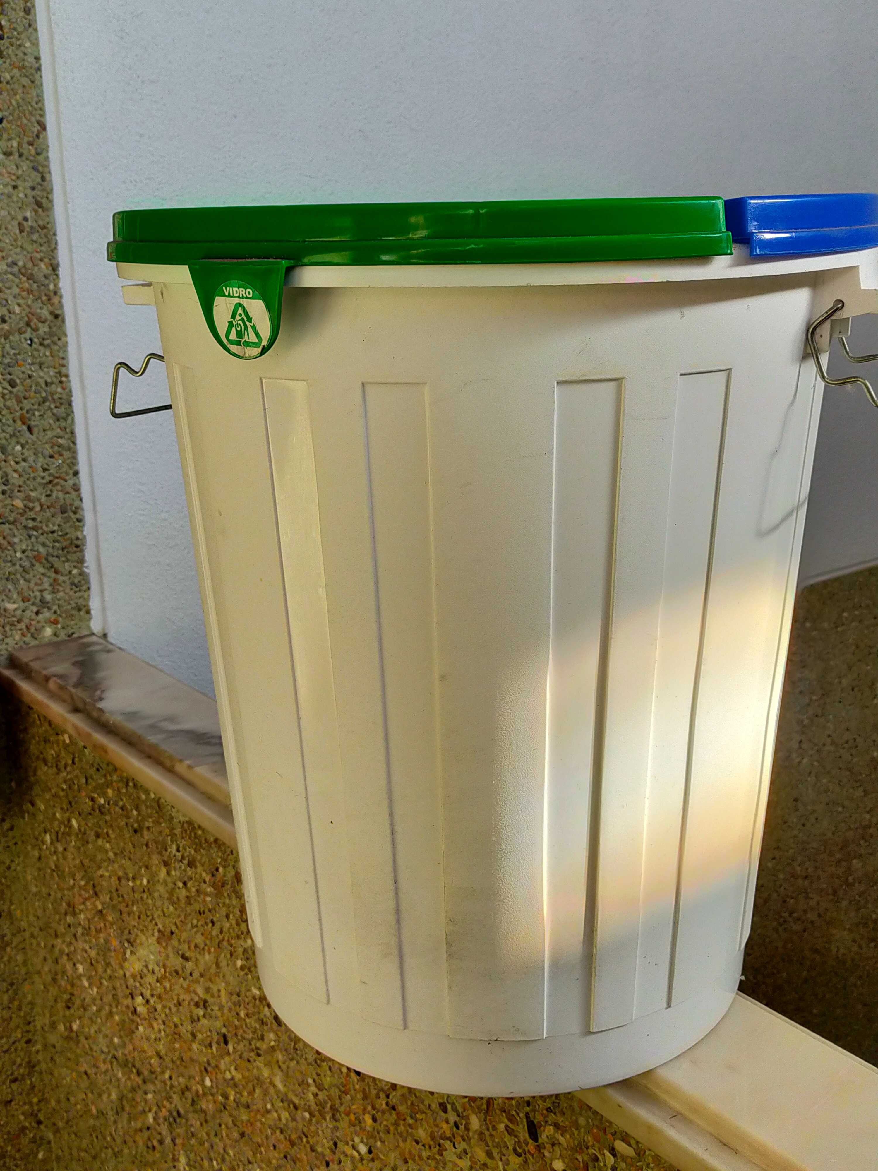 Balde lixo reciclagem