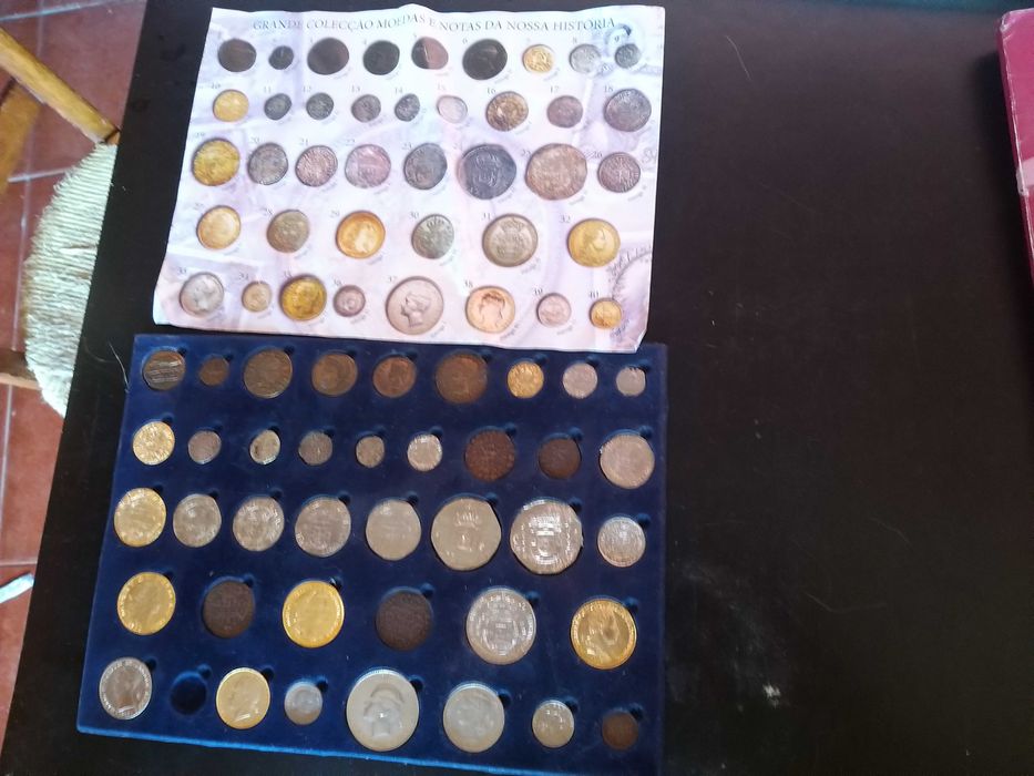 Grande Coleção de Moedas da Nossa Historia