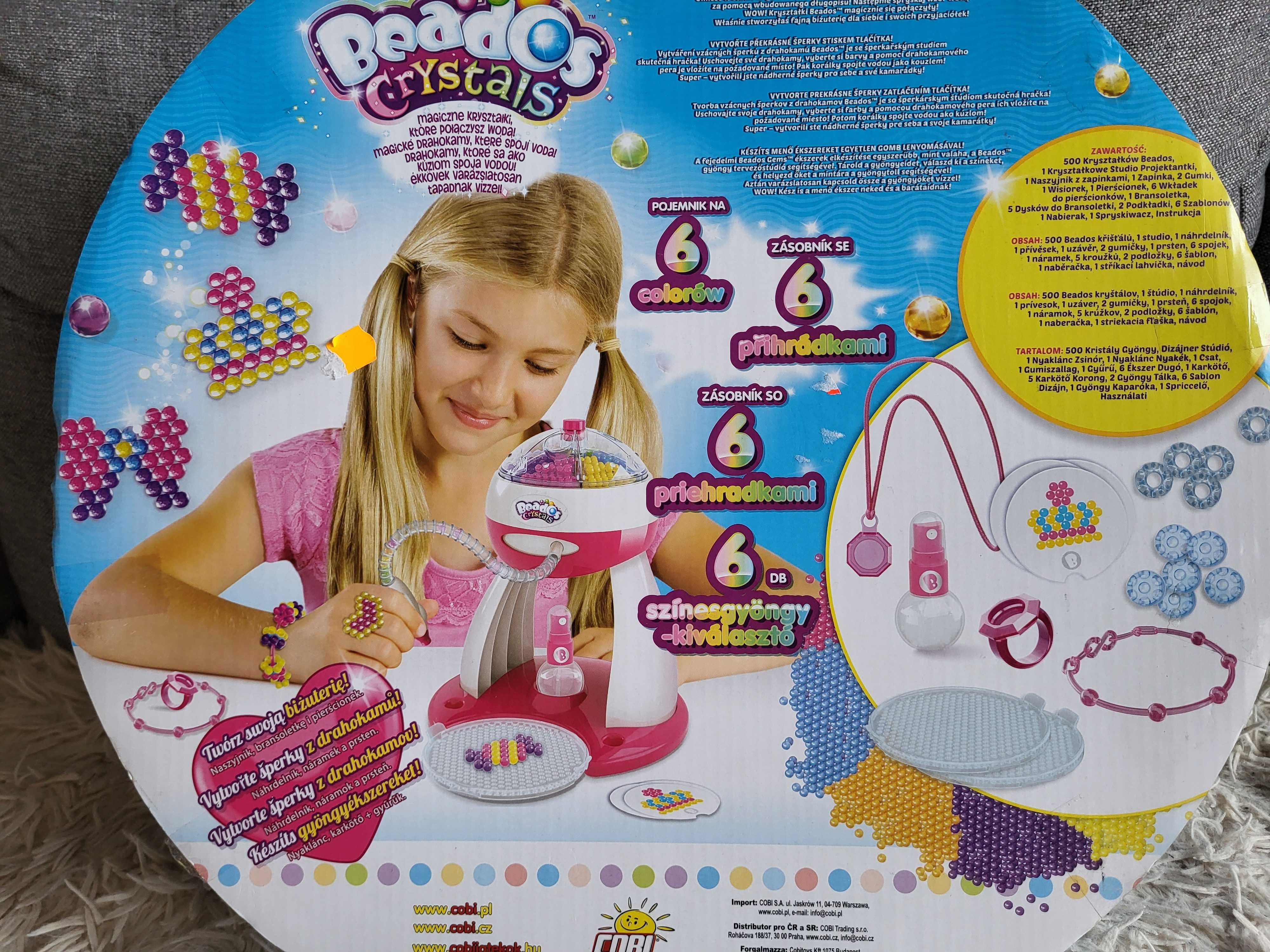 Beados zestaw startowy DUŻY aquabeads koraliki