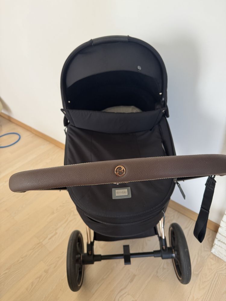 Продам коляска Cybex Priam шасі Rose gold