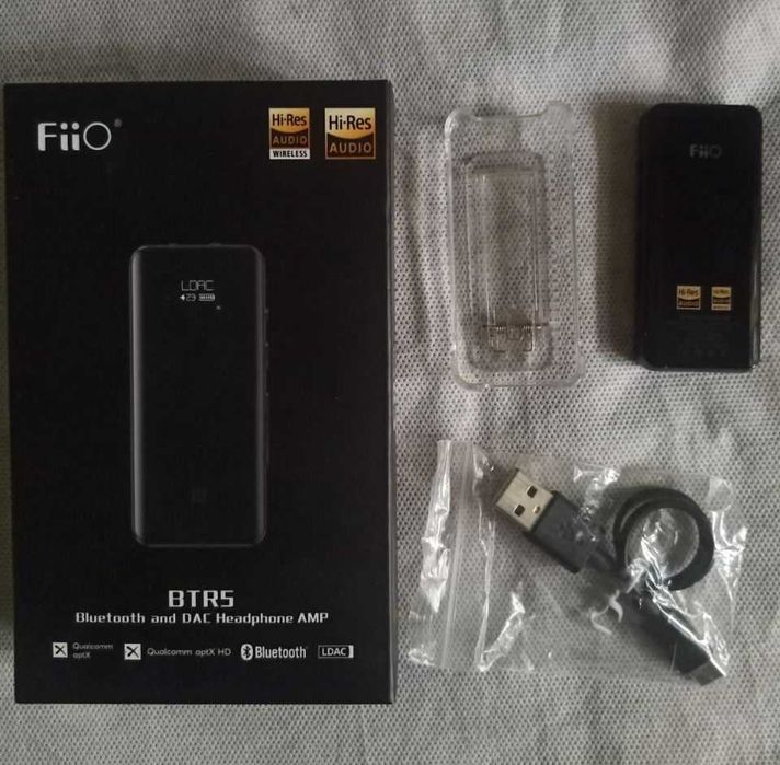 FiiO BTR 5 BT-адаптер и ЦАП, Soundpeats Opera 05 Hi-Res, LDAC, BT 5.3