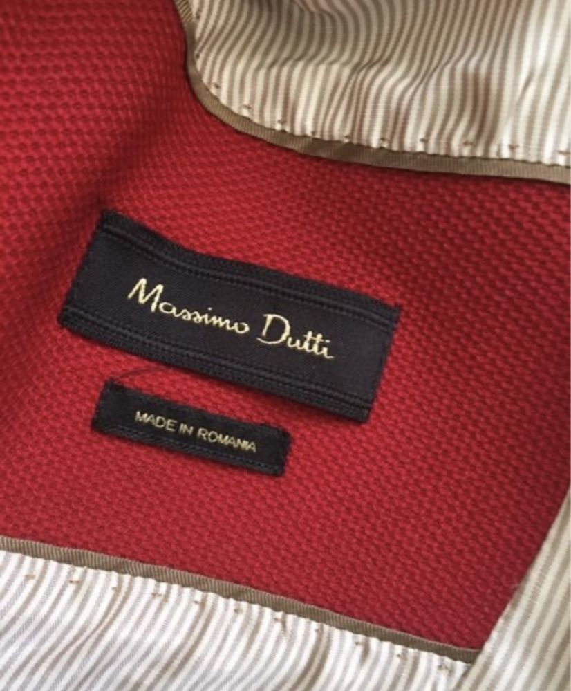 Піджак червоний Massimo Dutti