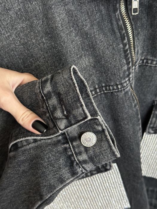 Джинсовый жекий пиджак