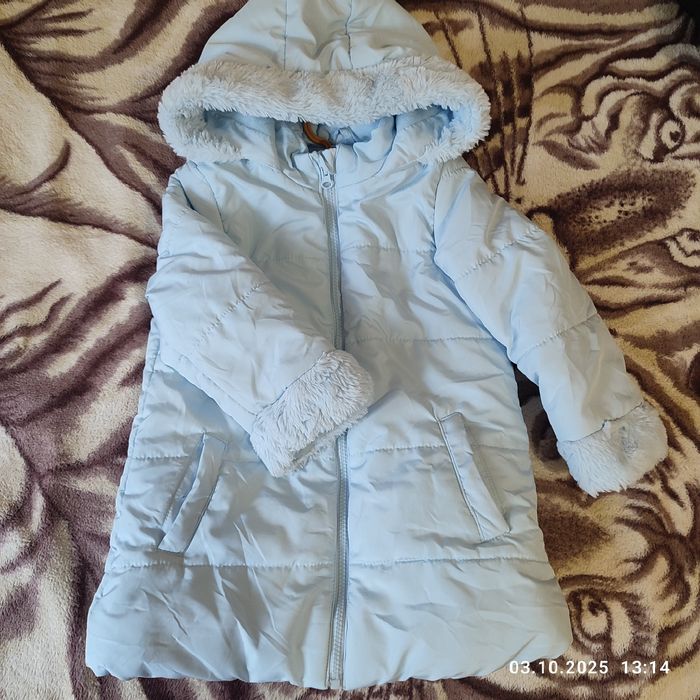 Зимове пальто для дівчинки