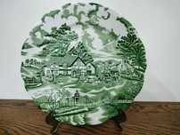 Lindíssimo prato decorativo grande ( 28 cm )