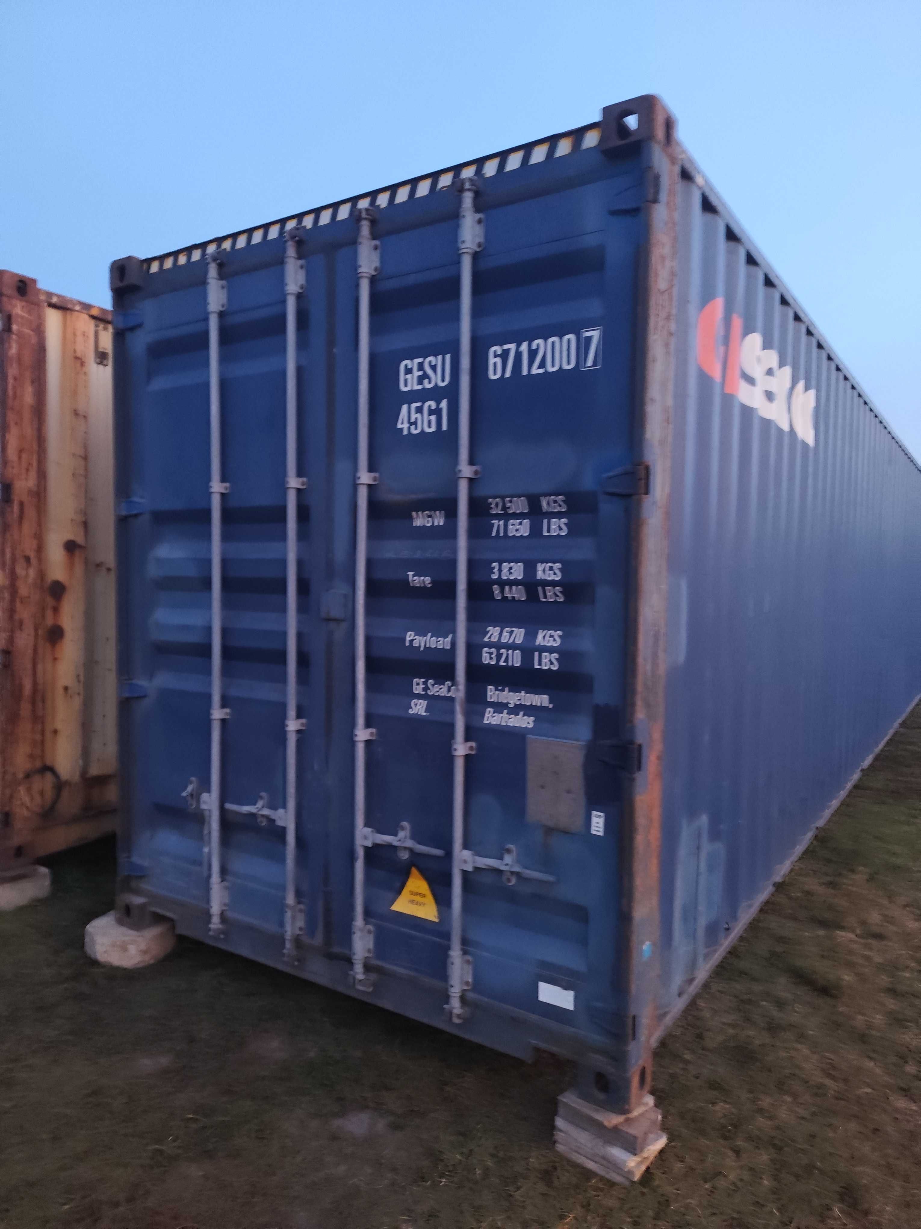 kontener morski 12 M- różne do wyboru