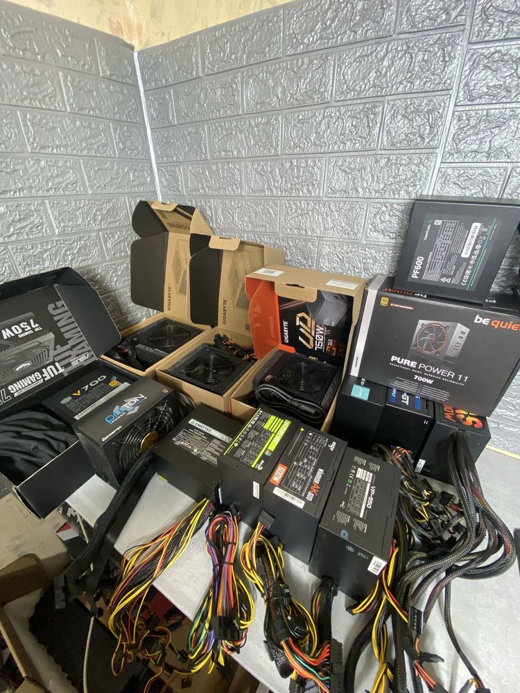 Блоки питания 500w,550w,600w,650w,700w,750w(Deepcool,Chiftec,Bequiet)