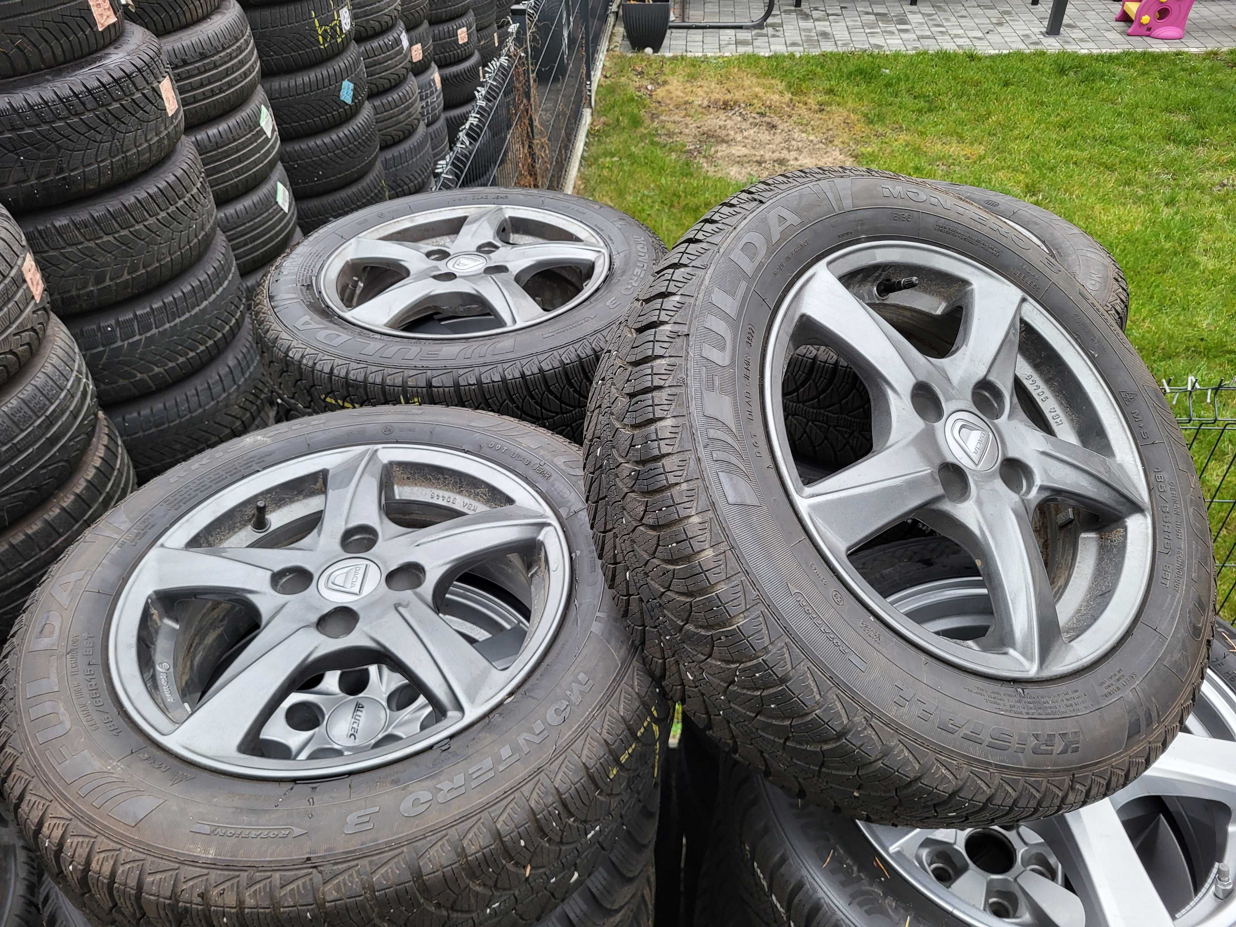Koła 15" 4x100 Dacia Sandero Lodgy Logan Dokker Jogger Renault Clio