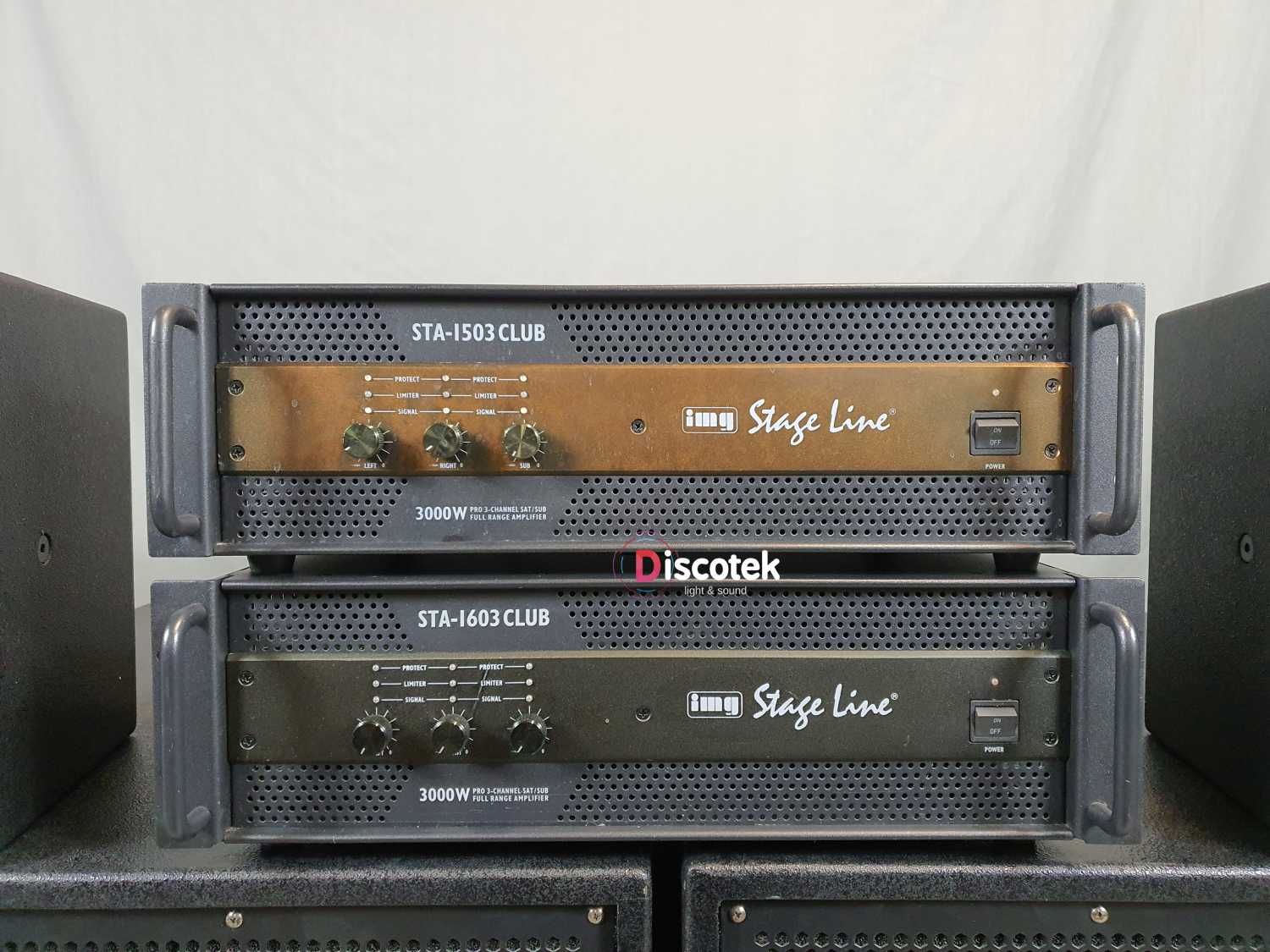 IMG Stage Line | 8 x satelita, 2 x sub, 2 x końcówka mocy |