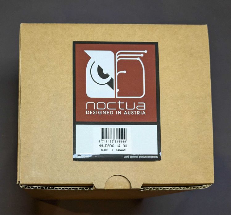 Повітряне охолодження Noctua NH-D9DX i4 3U (LGA2066, LGA2011 та iншi)