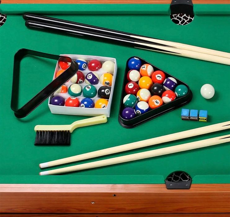 Ігровий багатофункціональний стіл 3-в-1 - кікер, більярд, аерохокей