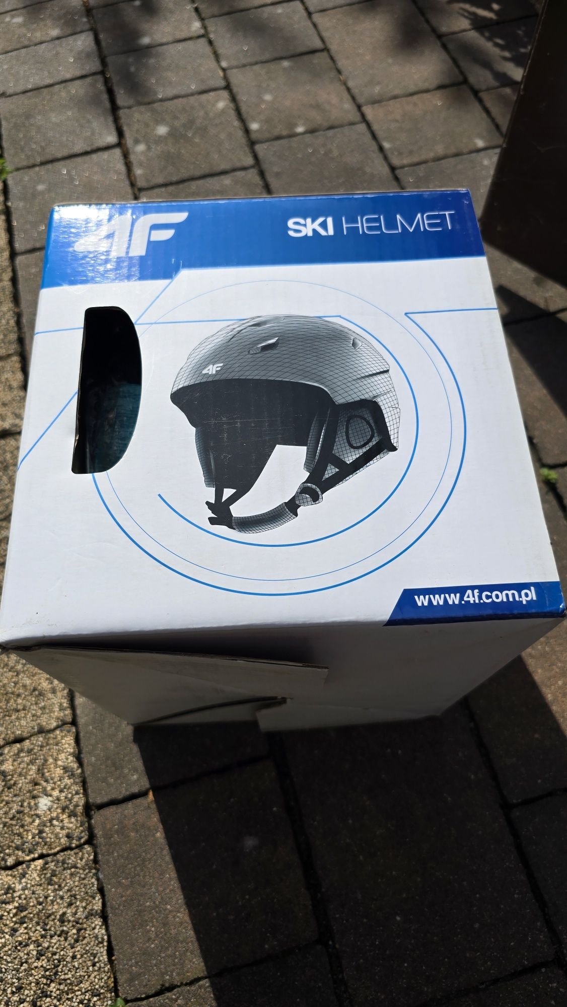 Kask narciarski 4F SKI HELMET Miętowy Rozmiar S (55-56)