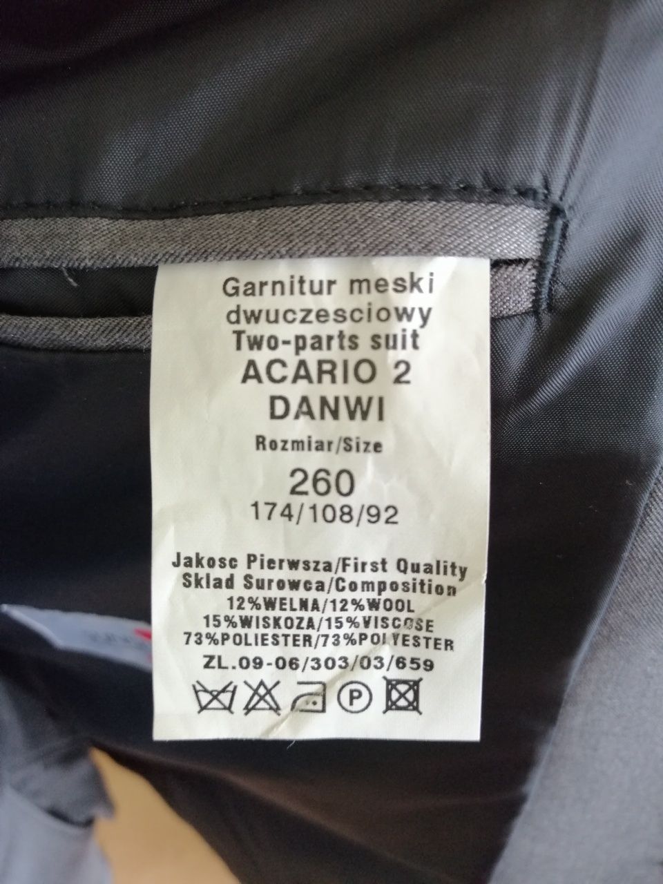 Garnitur Sanset Suits 174/108/92