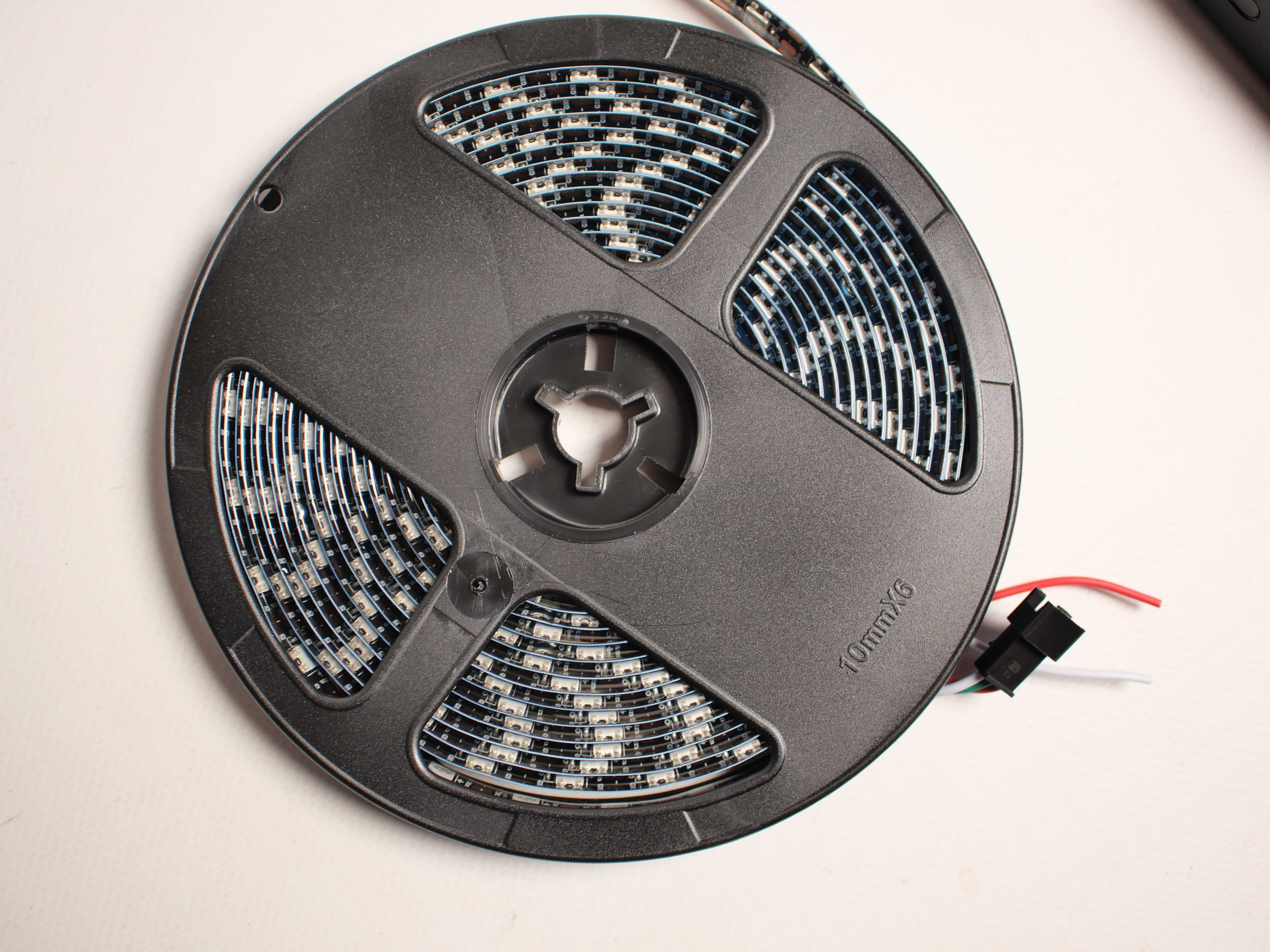 Стрічка BTF-LIGHTING WS2812E ECO RGB Alloy Wires 5050SMD 5 метрів 90W
