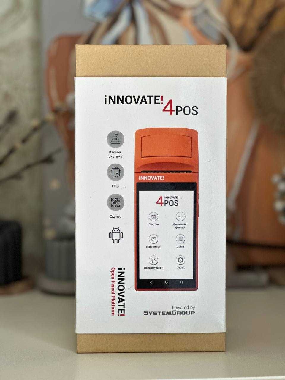 Портативний касовий апарат INNOVATE 4POS