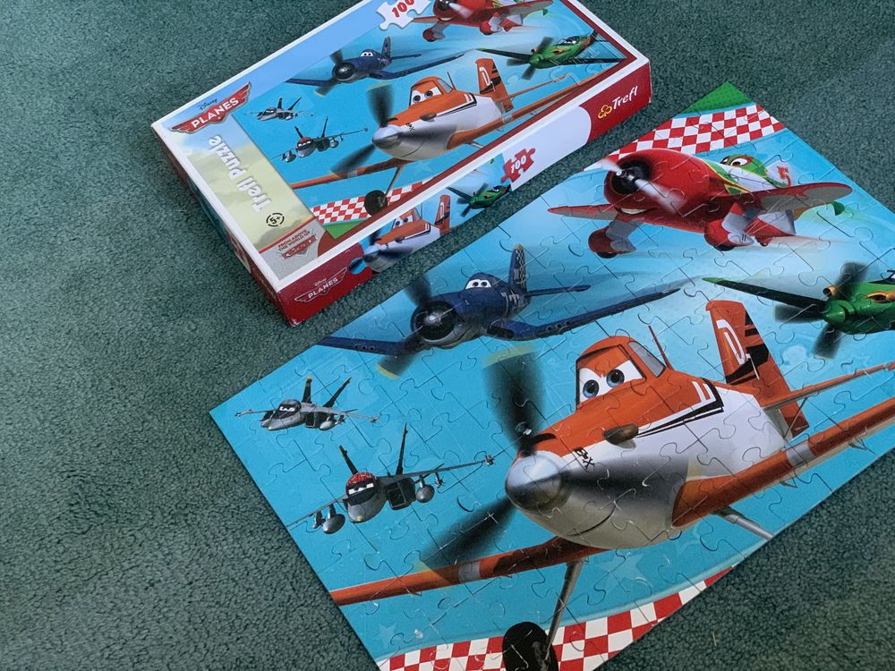 Puzzle Trefl Disney samoloty planes auta cars dla dzieci gra