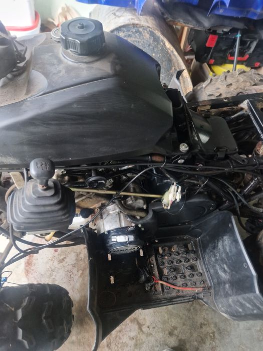 Yamaha kodiak 400 4x4 uszkodzona