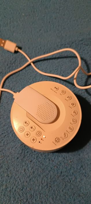 Máquina sons para dormir com luz presença
