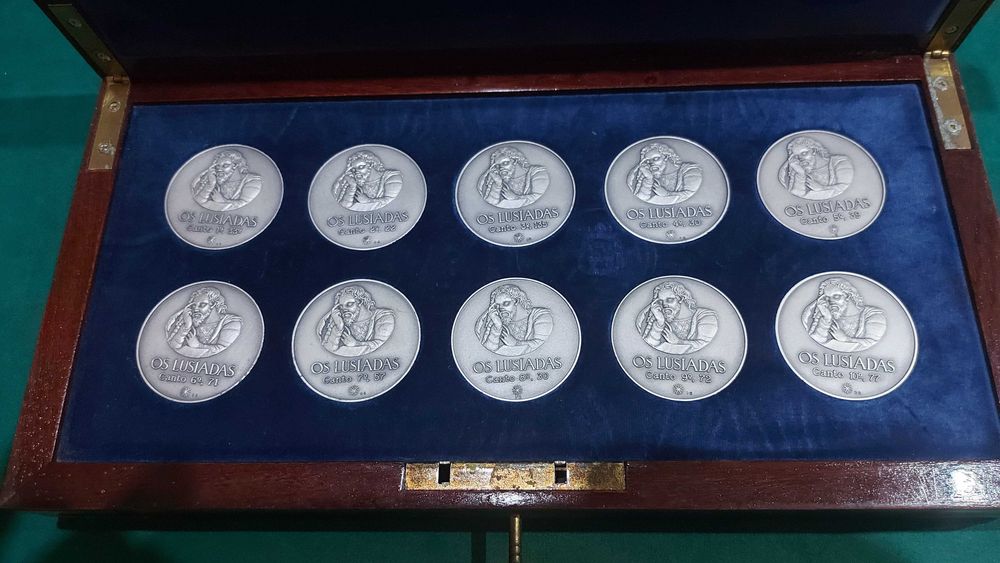Coleção de Medalhas “Os Lusíadas” – Edição Philae (1995) – Prata